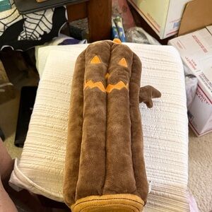Dog burrow toy hidden squirrels Brown Plush Tree Trunk Decor NWT